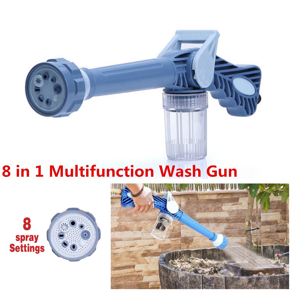 8 Nozzle Spray Water sprinkler(high pressure)