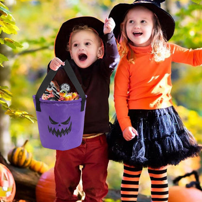 Light Up Halloween Baskets