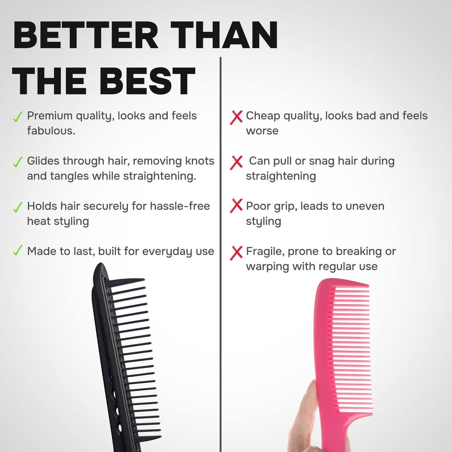 Straightening Comb For Hair