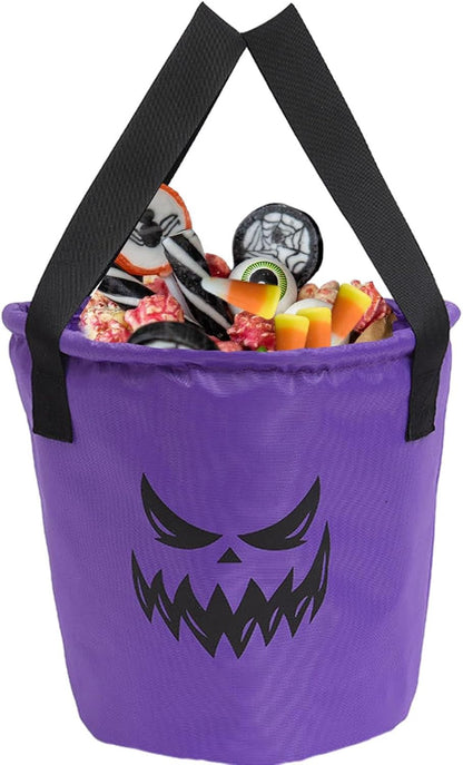 Light Up Halloween Baskets