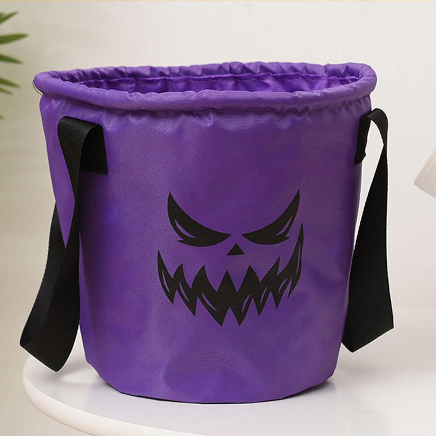 Light Up Halloween Baskets